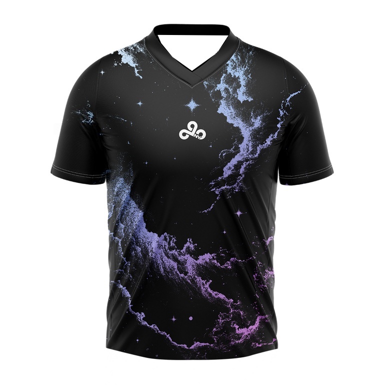 Esports Gaming Gear - 2026年新作 Cloud9 Galaxy Nebula eスポーツジャージ ブラック
