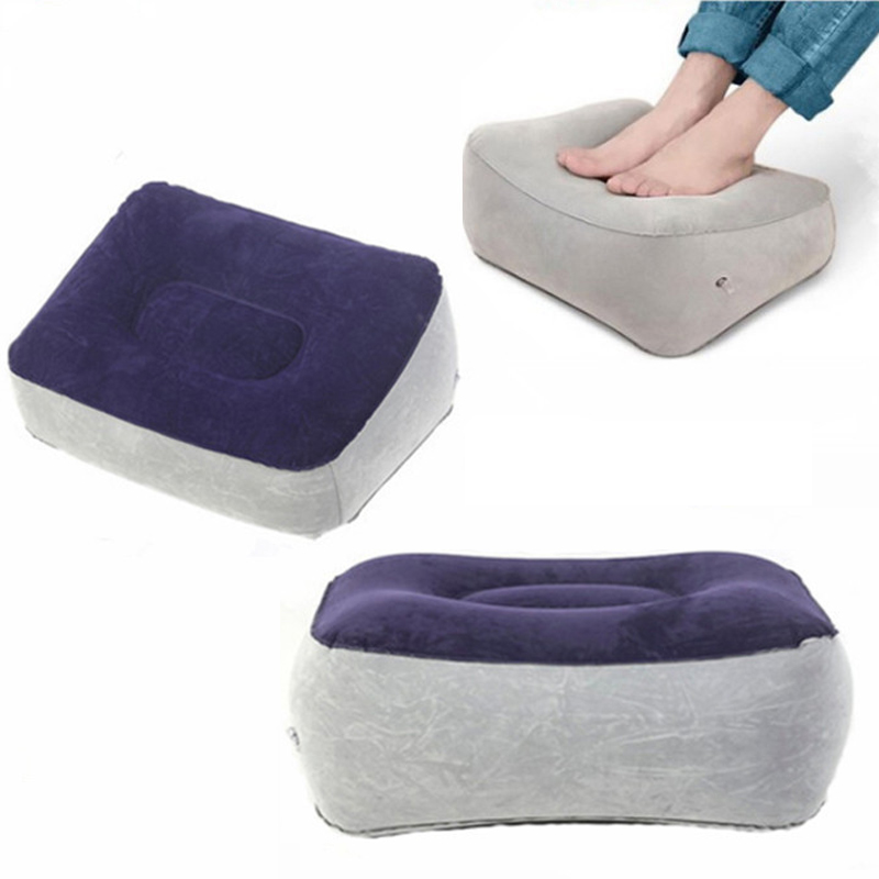 インフレータブルフットレストピロー PVCフットレストエアピ - Footrest Under Desk のレビューと価格